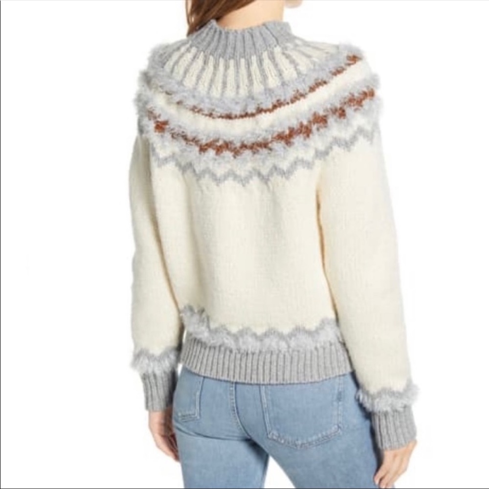 Lou & Grey Fair Isle Gorgeous Sweater Oversized Size X Large - Picture 5 of 16